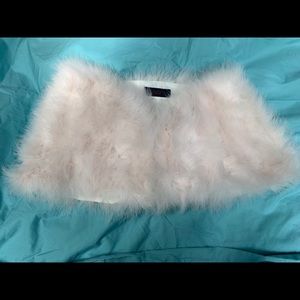 Feather Capelet